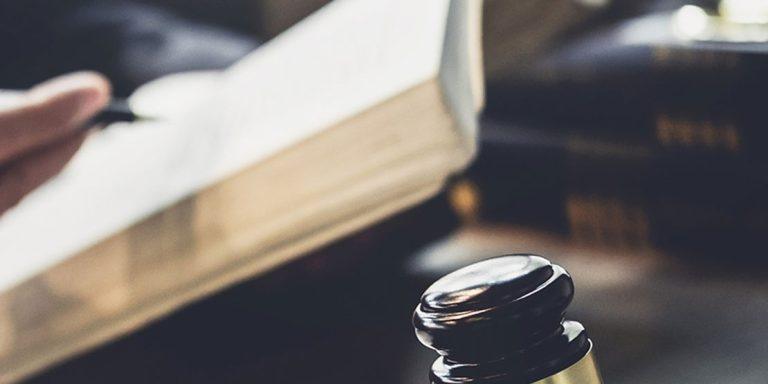 open law guide and mallet
