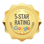 google 5 star rating icon badge